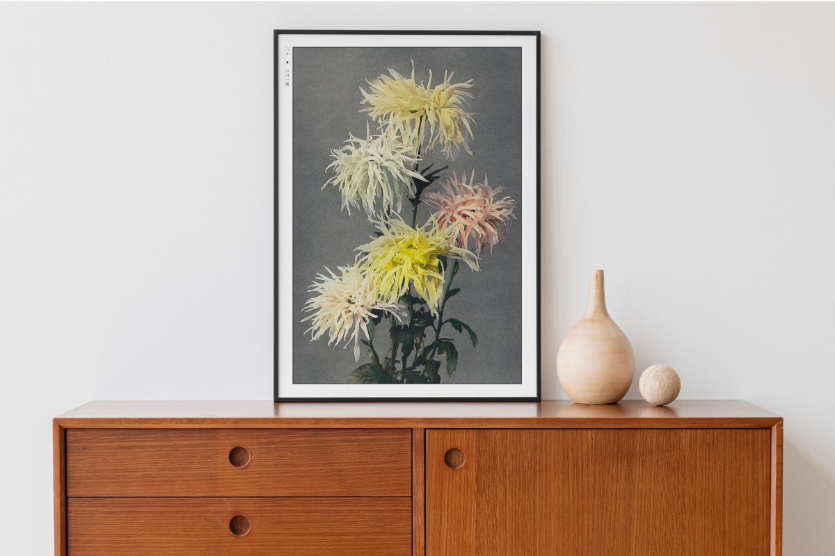 Flower Ukiyo - e Wall Art - Eastern Archivals
