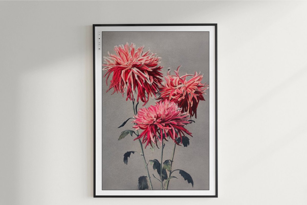 Flower Ukiyo - e Wall Art - Eastern Archivals