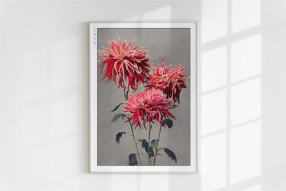 Flower Ukiyo - e Wall Art - Eastern Archivals