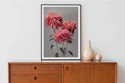 Flower Ukiyo - e Wall Art - Eastern Archivals