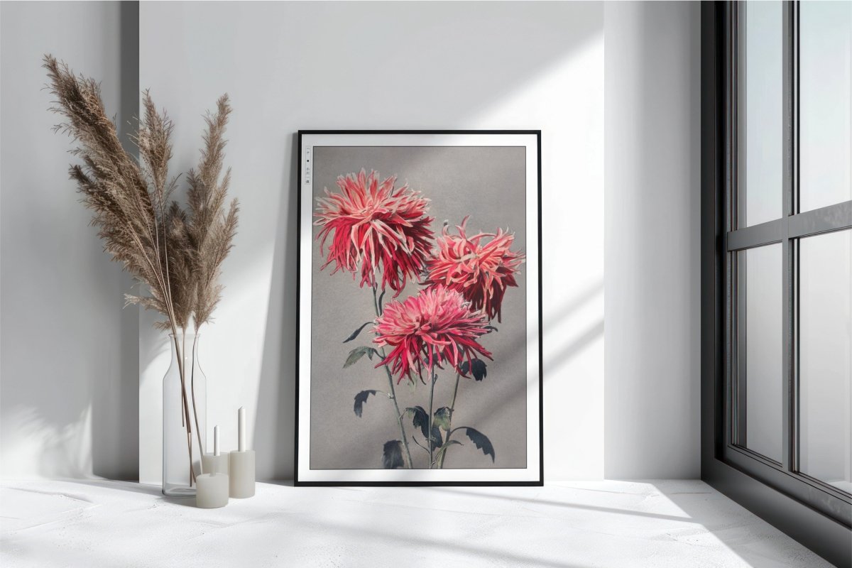 Flower Ukiyo - e Wall Art - Eastern Archivals