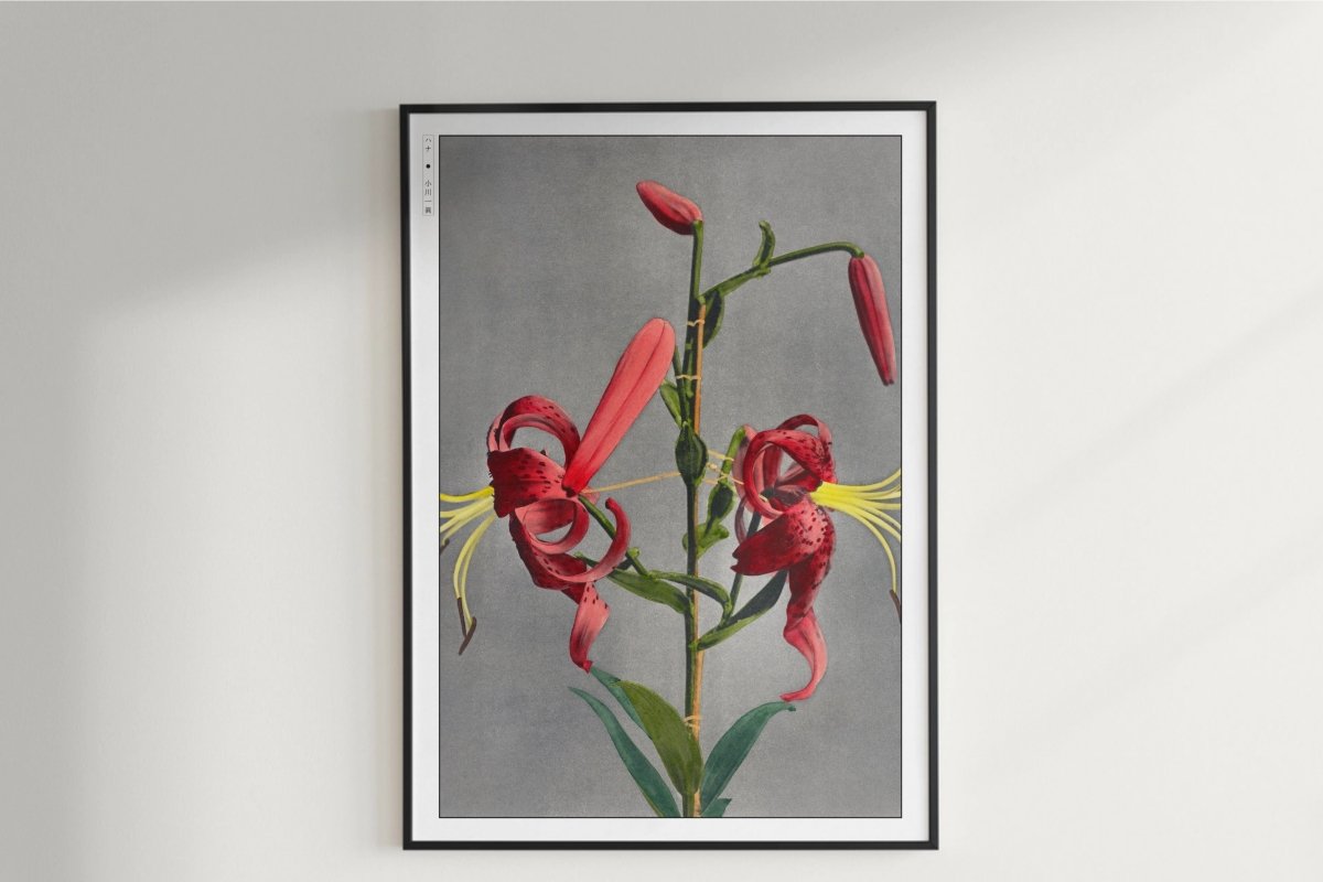 Flower Ukiyo - e Wall Art - Eastern Archivals