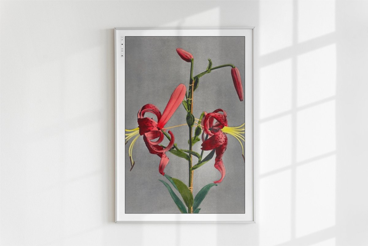 Flower Ukiyo - e Wall Art - Eastern Archivals