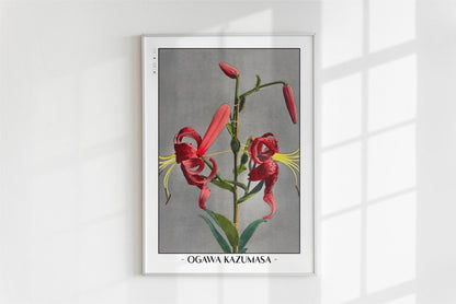 Flower Ukiyo - e Wall Art - Eastern Archivals
