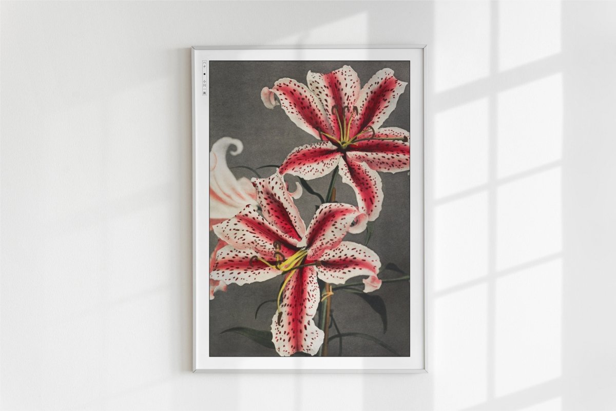 Flower Ukiyo - e Wall Art - Eastern Archivals