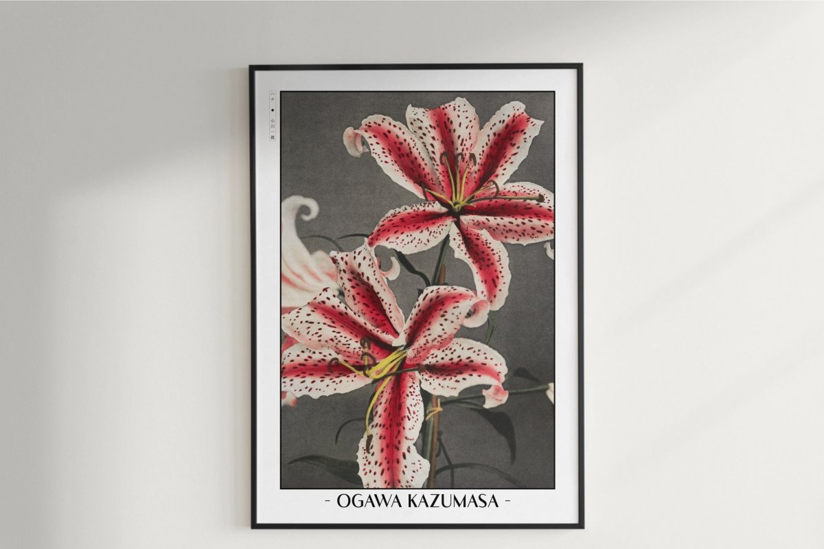 Flower Ukiyo - e Wall Art - Eastern Archivals