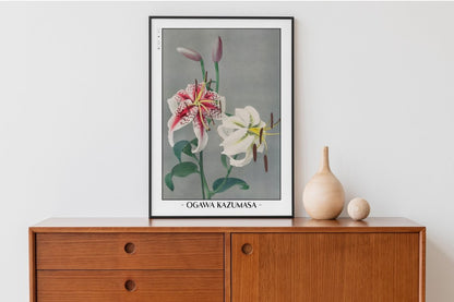 Flower Ukiyo - e Wall Art - Eastern Archivals