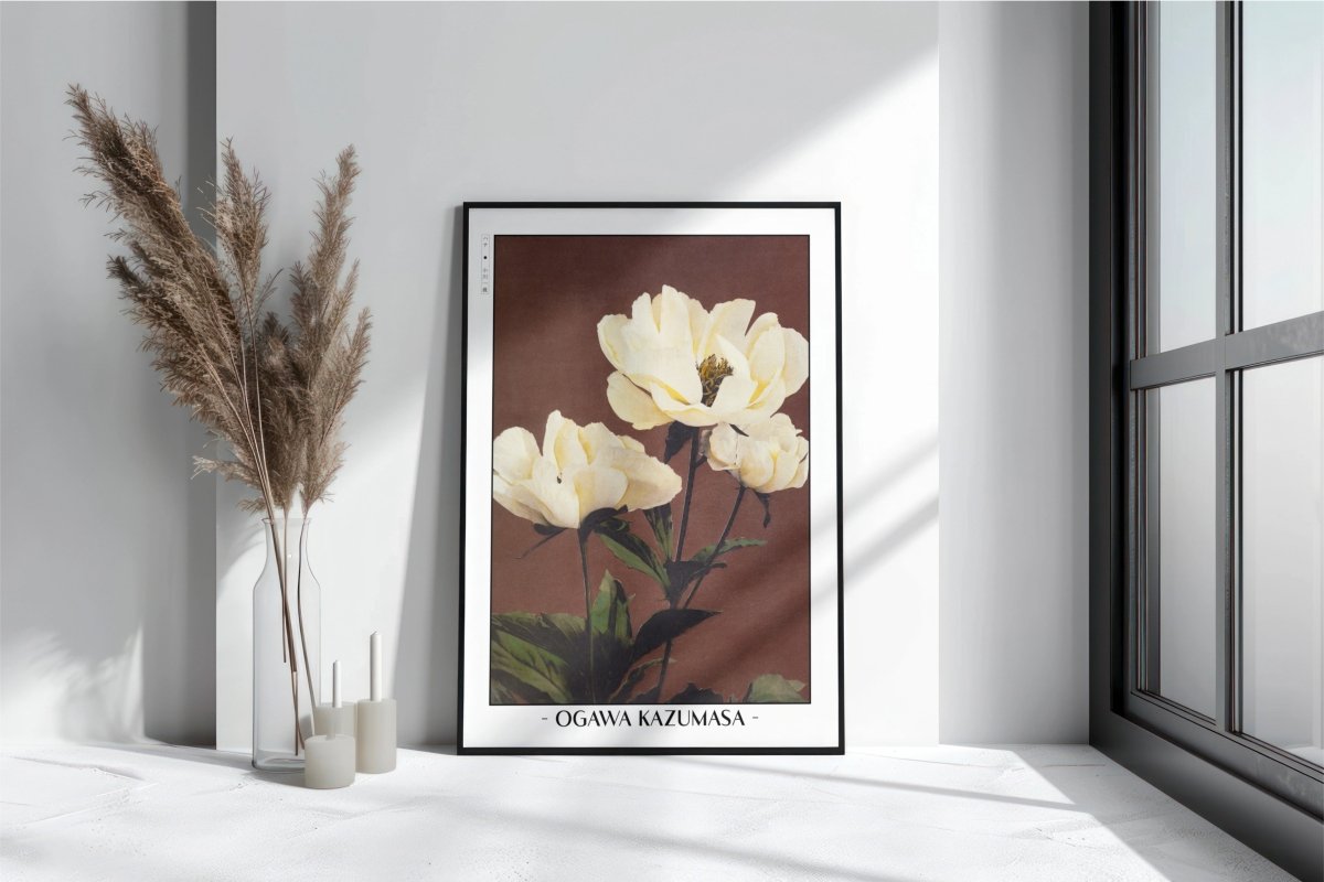 Flower Ukiyo - e Wall Art - Eastern Archivals