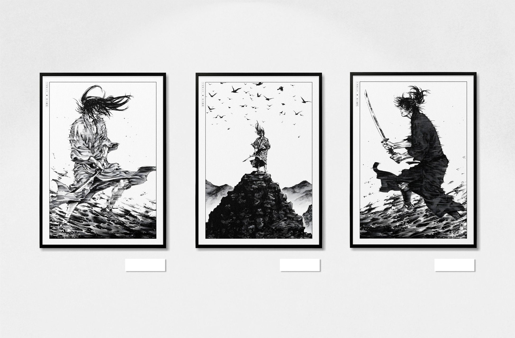 Bring your walls to life with the Set of 3 Vagabond manga wall art and posters from Eastern Archivals. Shop now to add iconic manga prints to your collection!