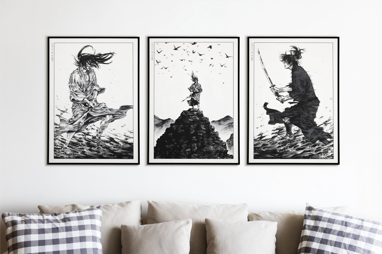 Bring your walls to life with the Set of 3 Vagabond manga wall art and posters from Eastern Archivals. Shop now to add iconic manga prints to your collection!