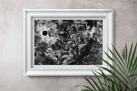 Transform your space with this Berserk manga poster. Immerse yourself in Miura's iconic art and dark storytelling for a powerful, gothic statement piece.