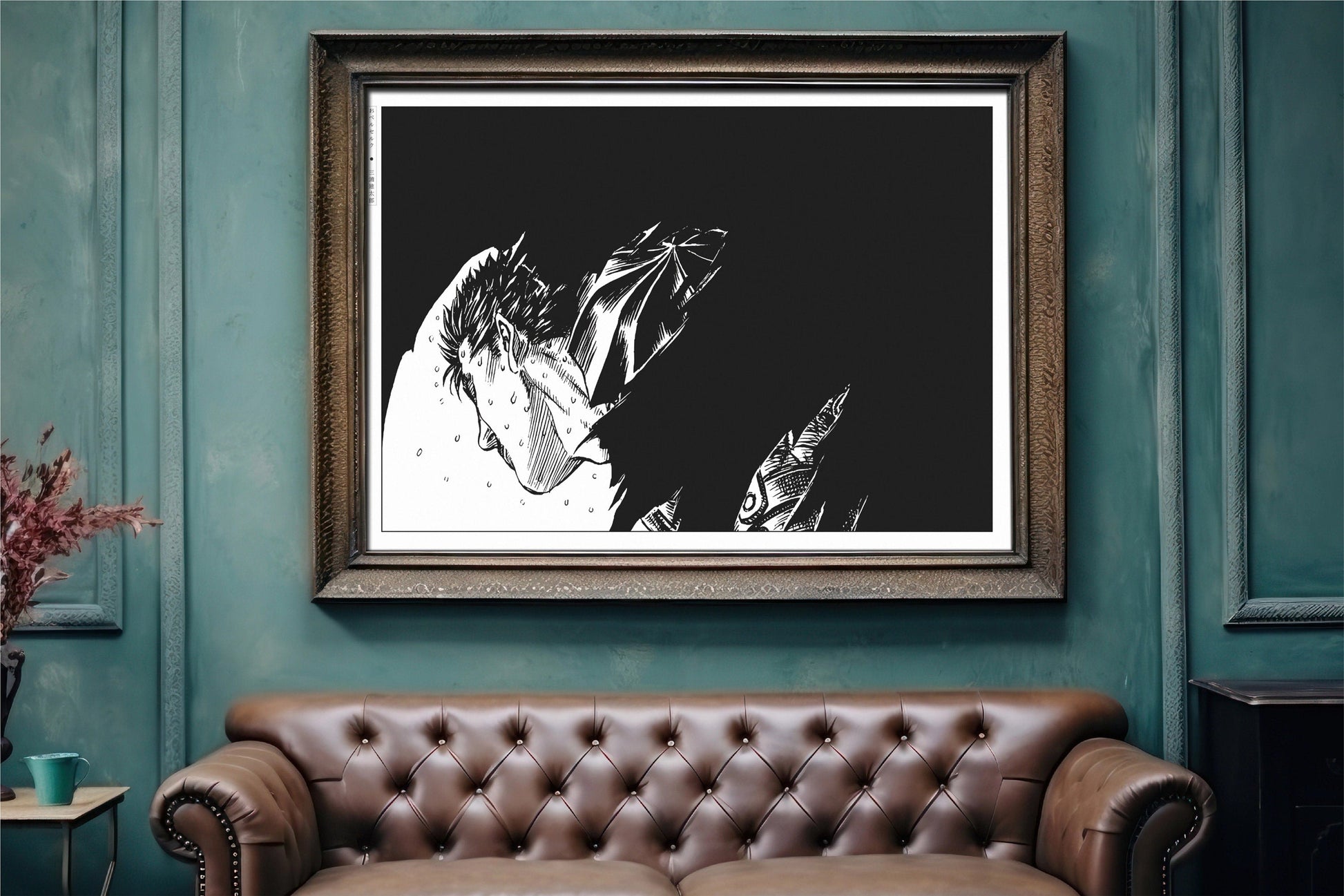 Transform your space with this Berserk manga poster. Immerse yourself in Miura's iconic art and dark storytelling for a powerful, gothic statement piece.