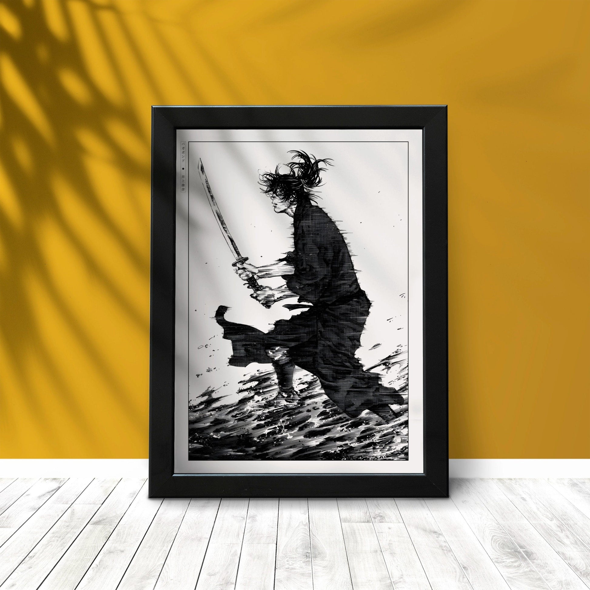 Shop Vagabond manga wall art at Eastern Archivals. Premium prints and posters featuring iconic characters like Miyamoto Musashi and Sasaki Kojiro.