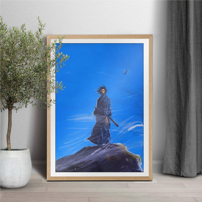 Shop Vagabond manga wall art at Eastern Archivals. Premium prints and posters featuring iconic characters like Miyamoto Musashi and Sasaki Kojiro.