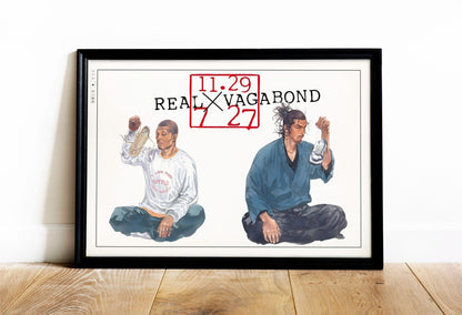 Shop Vagabond x Real Manga wall art. Premium art prints and posters that bring the intricate artistry and powerful storytelling of Vagabond to your space.