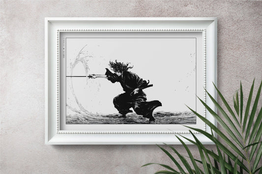 Shop Vagabond manga wall art at Eastern Archivals. Premium prints and posters featuring iconic characters like Miyamoto Musashi and Sasaki Kojiro.