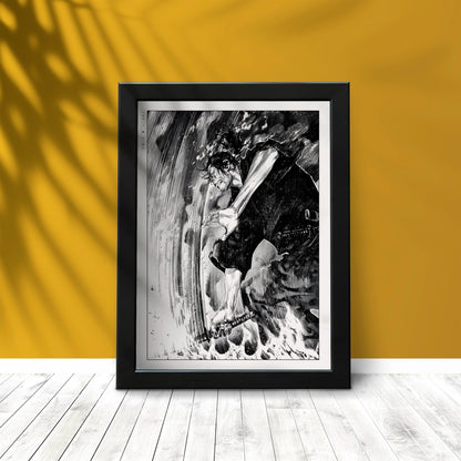 Shop Vagabond manga wall art at Eastern Archivals. Premium prints and posters featuring iconic characters like Miyamoto Musashi and Sasaki Kojiro.