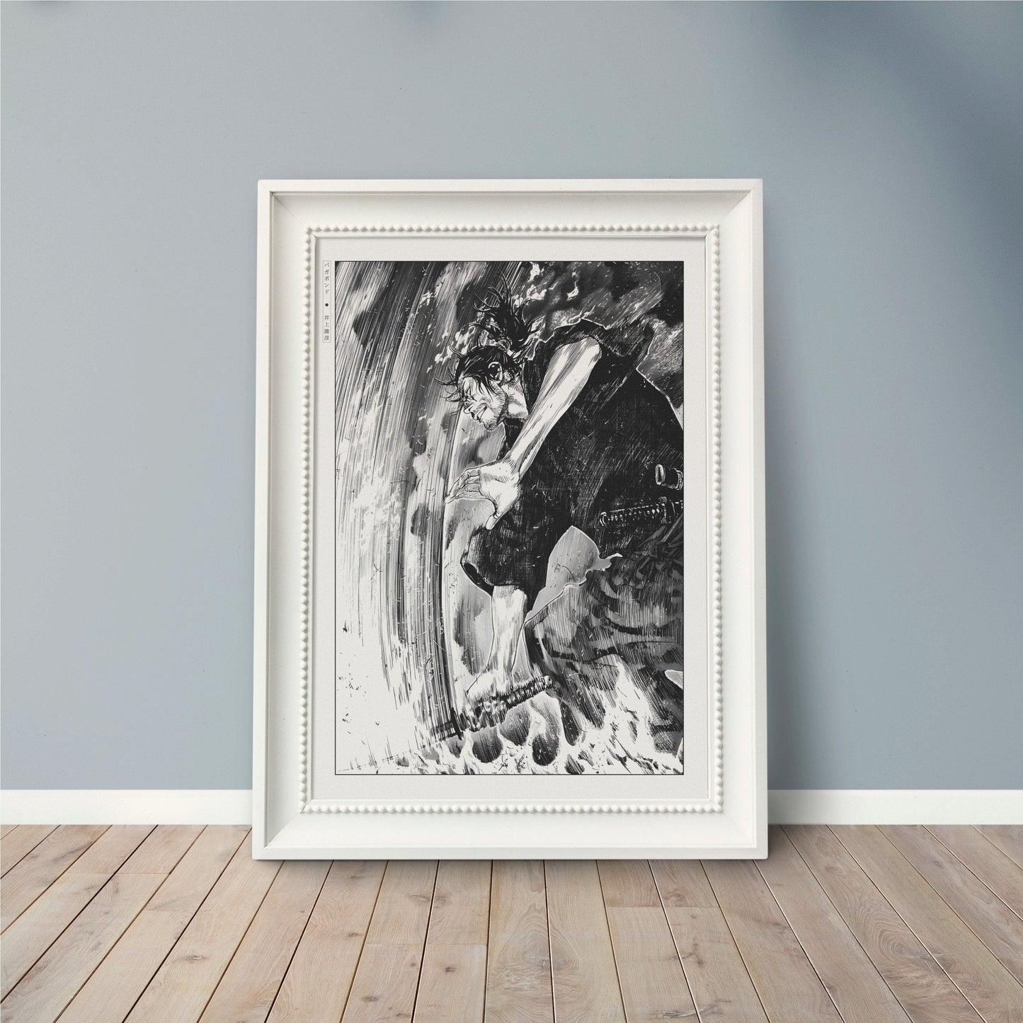 Shop Vagabond manga wall art at Eastern Archivals. Premium prints and posters featuring iconic characters like Miyamoto Musashi and Sasaki Kojiro.