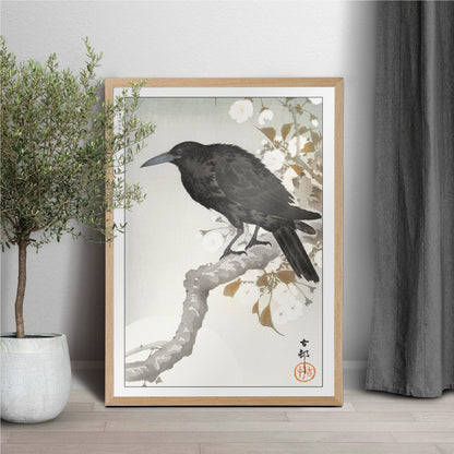 Ohara Koson's bird art prints capture the elegance of nature with intricate details and vibrant colors, adding a touch of Japanese artistry to your home