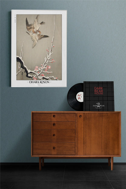 Elevate your decor with Ohara Koson's bird art prints, showcasing the grace of nature and the timeless charm of traditional Japanese Ukiyo-e craftsmanship.