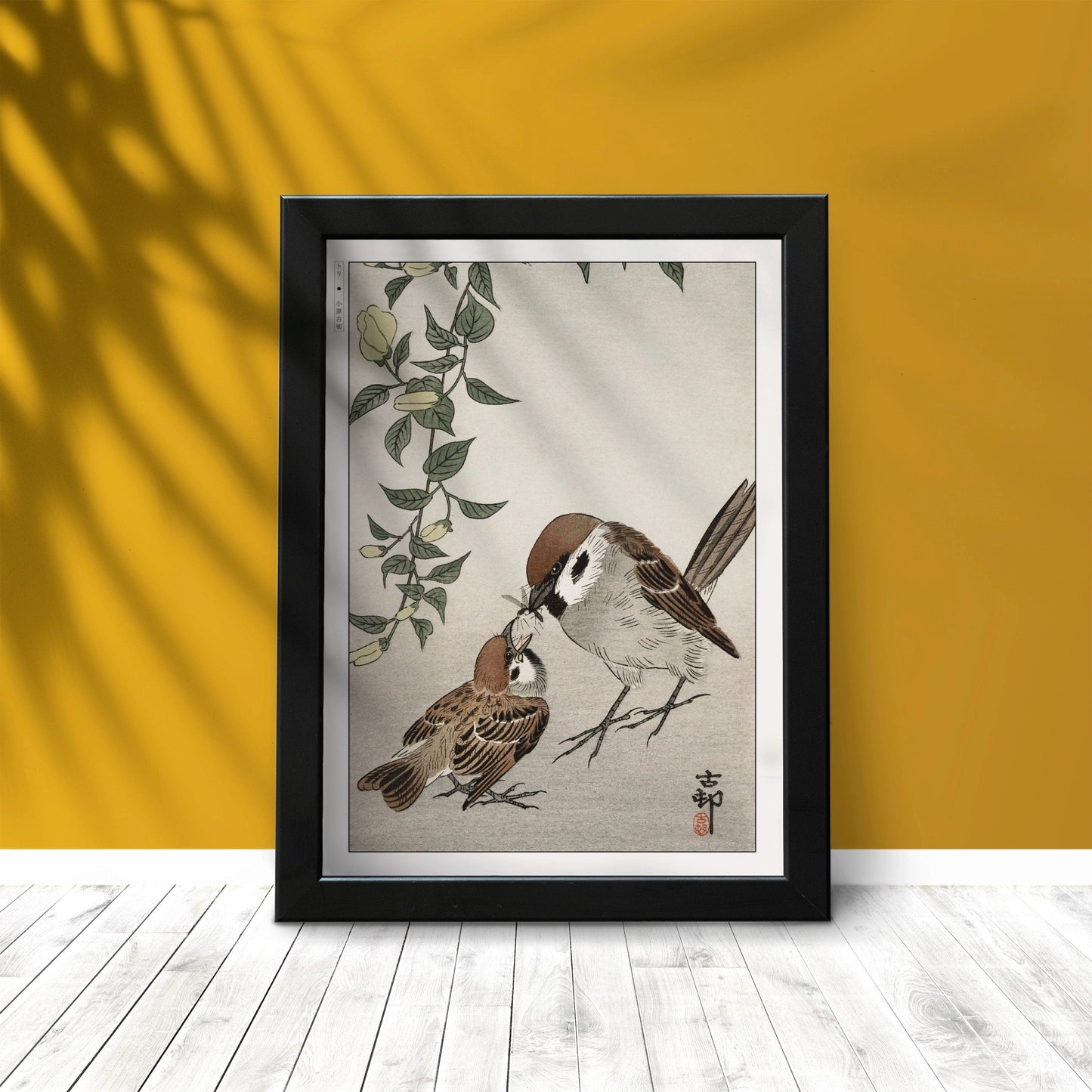 Ohara Koson's bird art prints capture the elegance of nature with intricate details and vibrant colors, adding a touch of Japanese artistry to your home