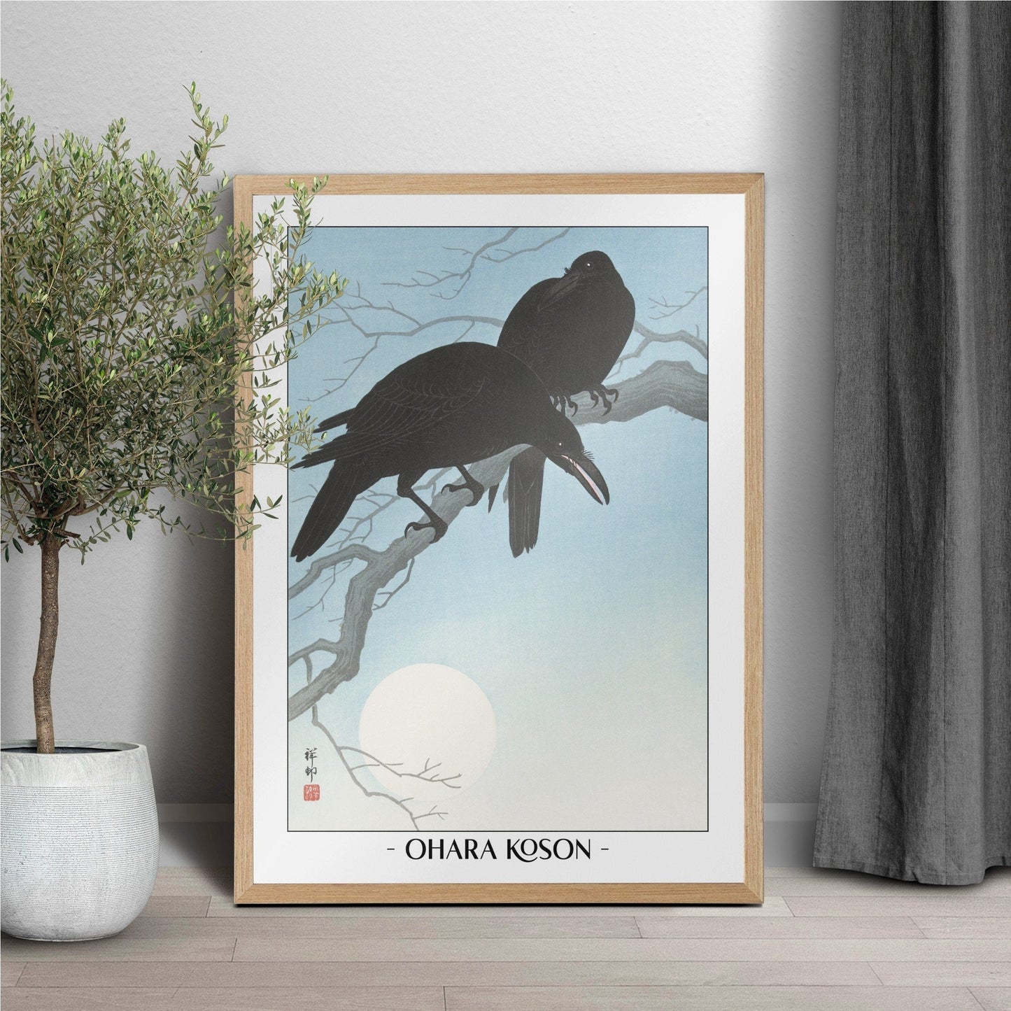 Elevate your decor with Ohara Koson's bird art prints, showcasing the grace of nature and the timeless charm of traditional Japanese Ukiyo-e craftsmanship.