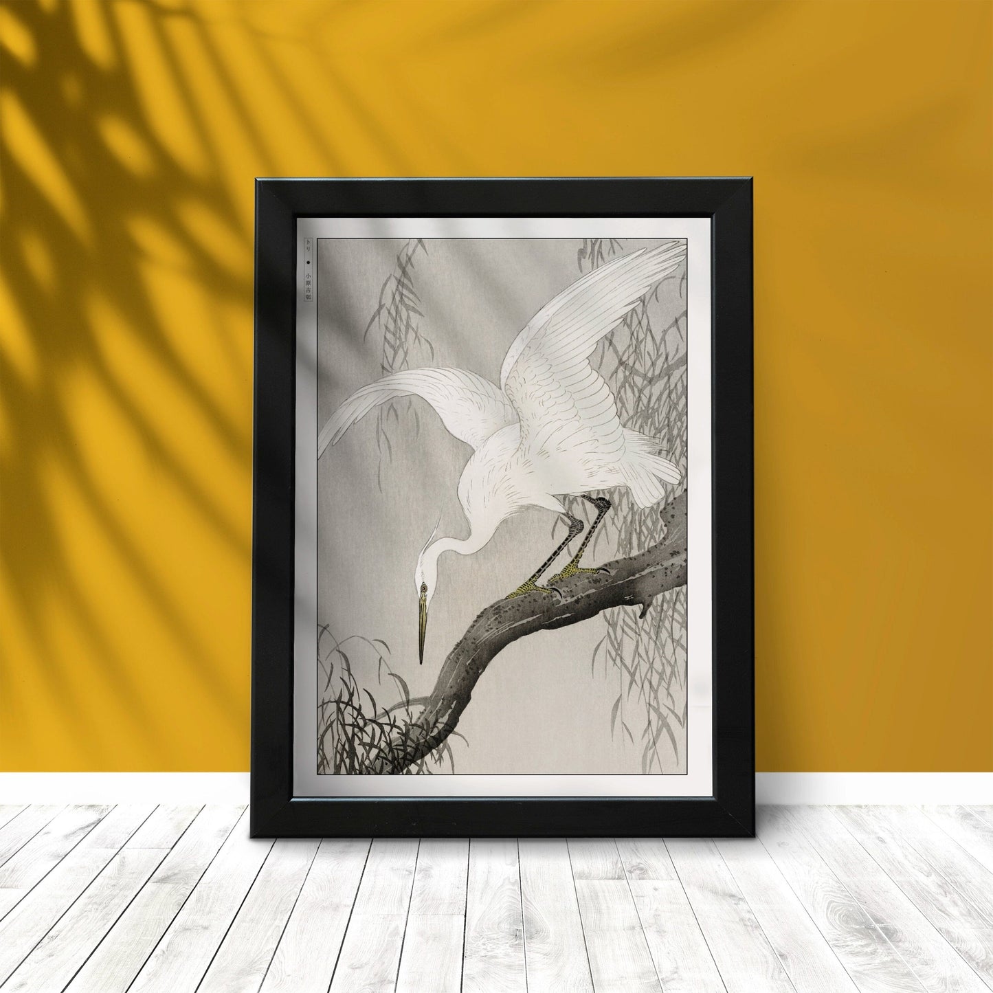 Ohara Koson's bird art prints capture the elegance of nature with intricate details and vibrant colors, adding a touch of Japanese artistry to your home