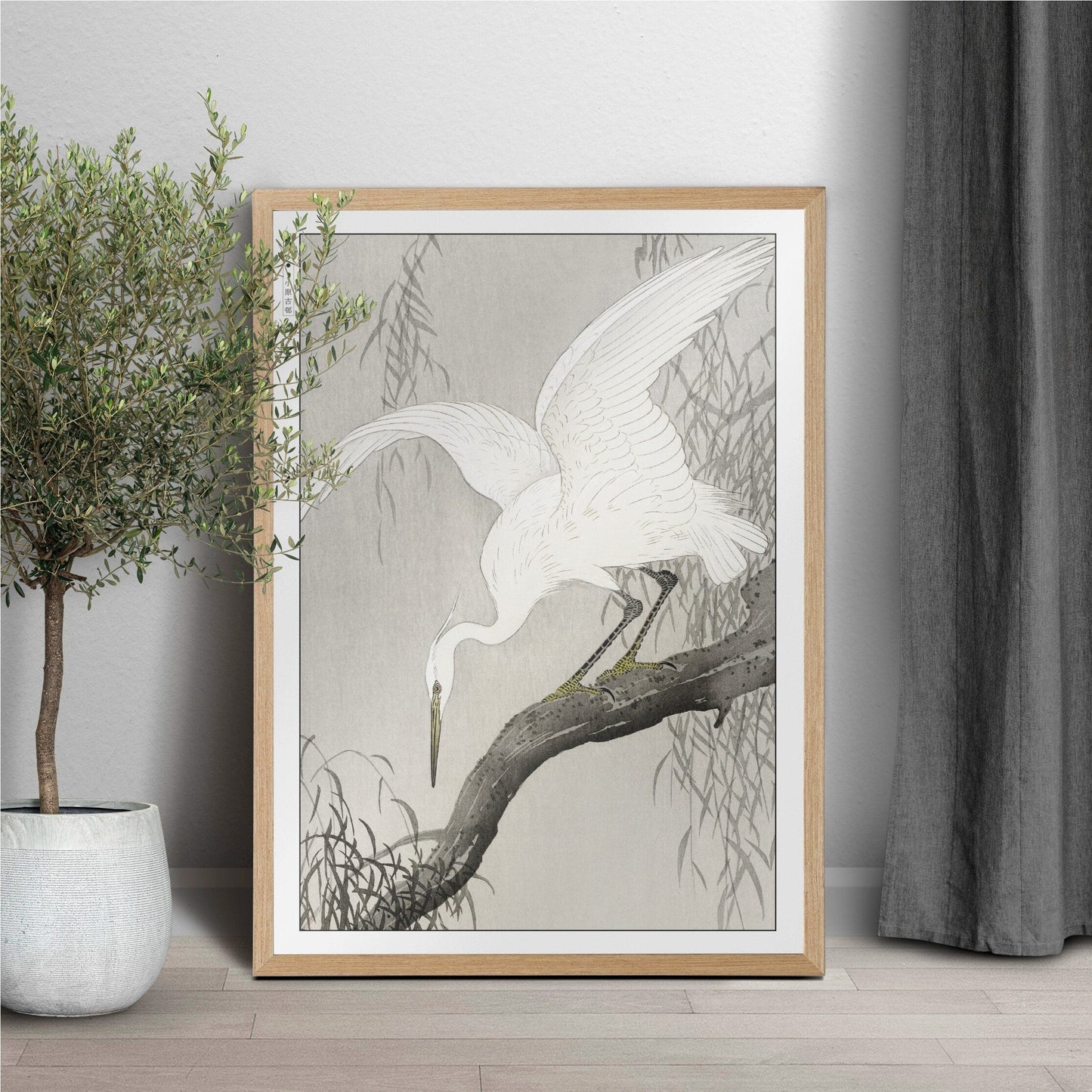 Ohara Koson's bird art prints capture the elegance of nature with intricate details and vibrant colors, adding a touch of Japanese artistry to your home