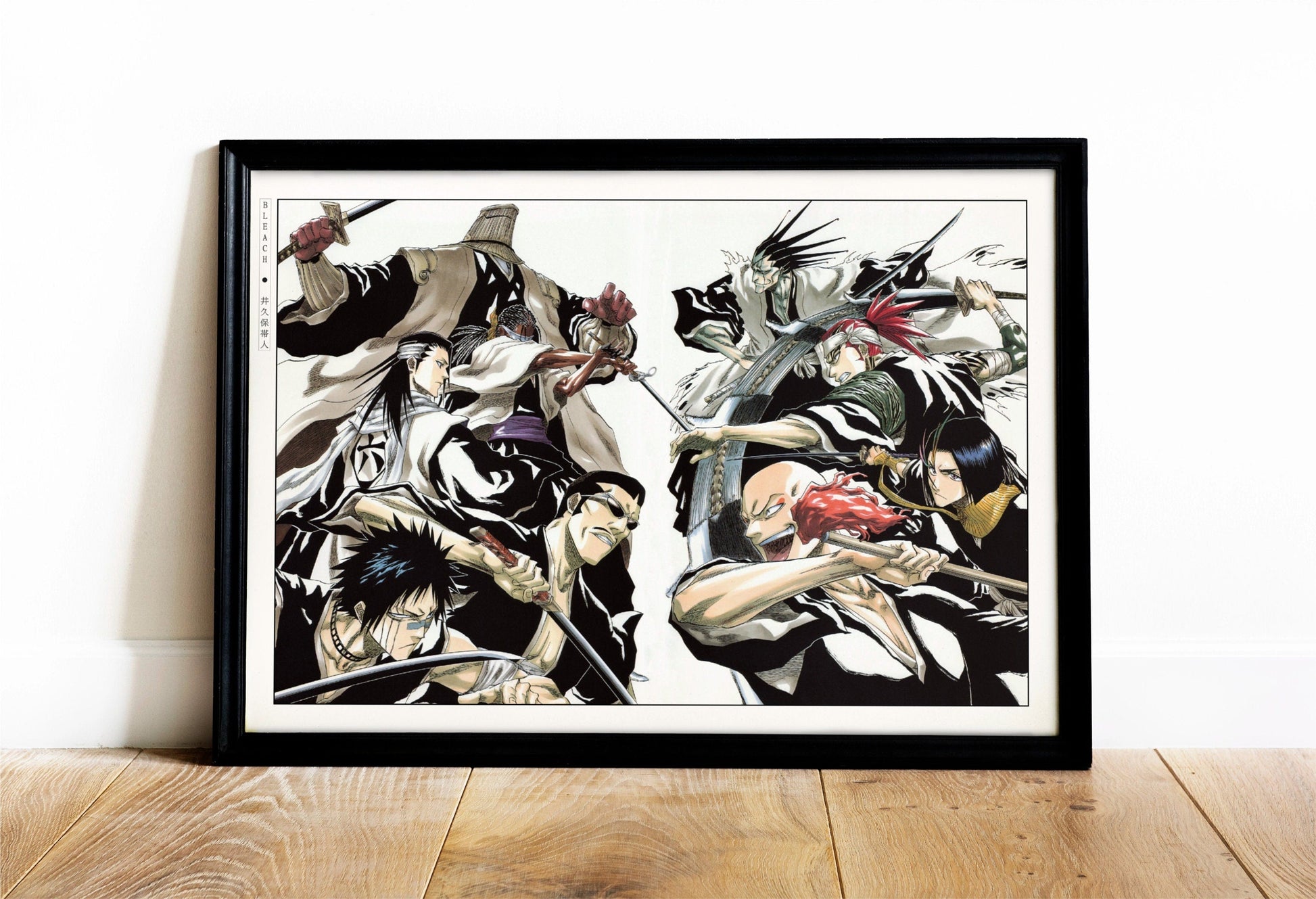 Explore the world of soul reapers and hollow battles with our striking anime wall art, capturing the intense action and emotions from this iconic manga series.