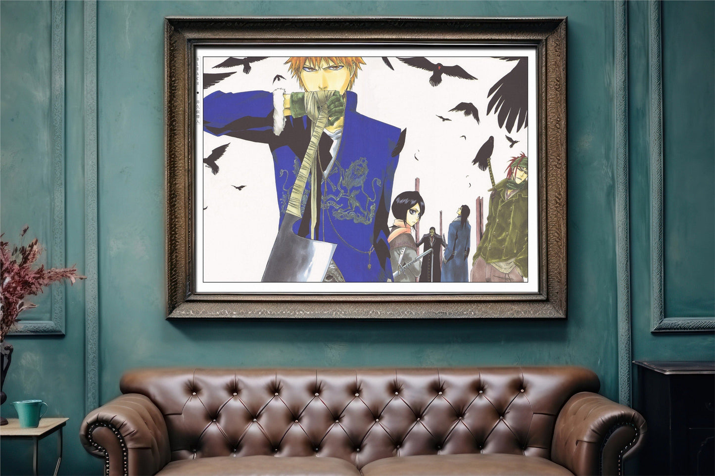 Explore the world of soul reapers and hollow battles with our striking anime wall art, capturing the intense action and emotions from this iconic manga series.