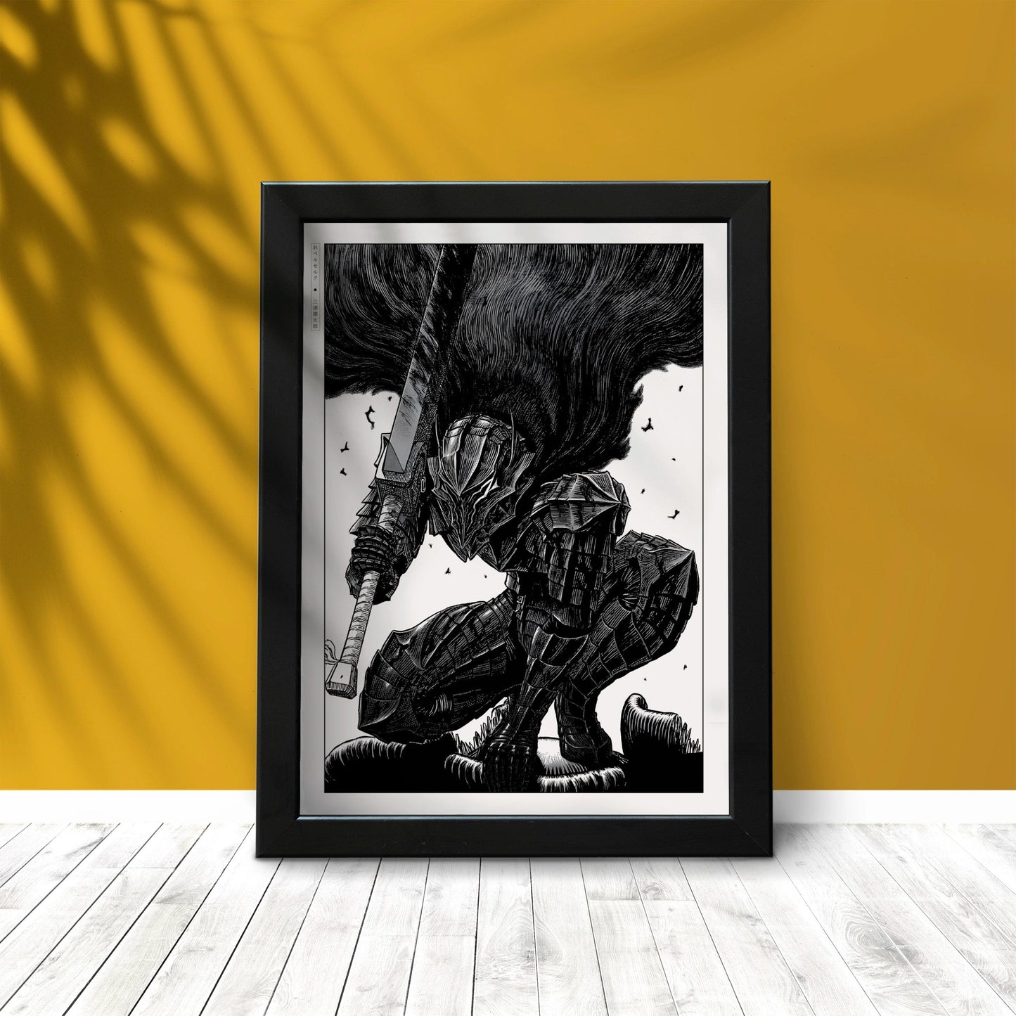 Transform your space with this Berserk manga poster. Immerse yourself in Miura's iconic art and dark storytelling for a powerful, gothic statement piece.