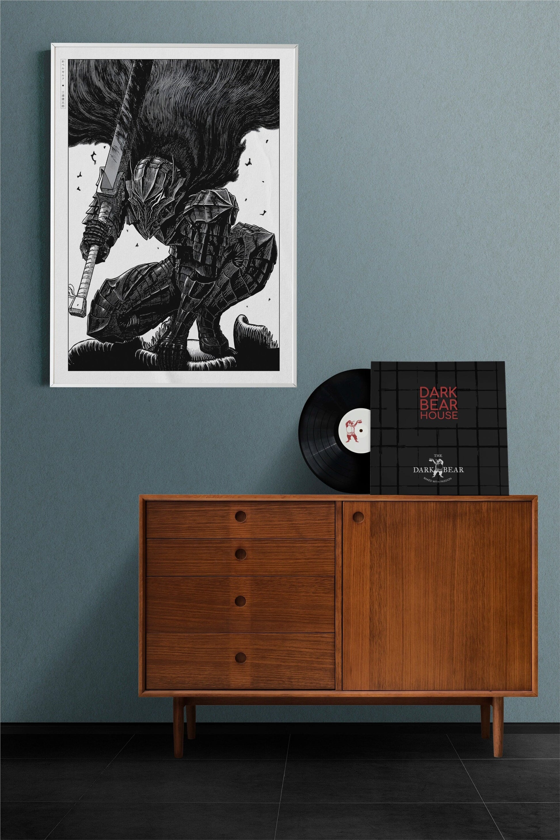 Transform your space with this Berserk manga poster. Immerse yourself in Miura's iconic art and dark storytelling for a powerful, gothic statement piece.