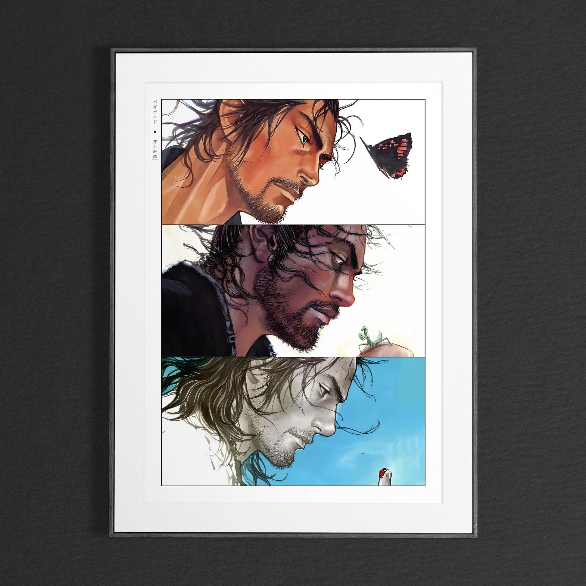 Shop Vagabond manga wall art at Eastern Archivals. Premium prints and posters featuring iconic characters like Miyamoto Musashi and Sasaki Kojiro.