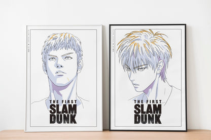 Transform your space with the Set of 2 Slam Dunk Manga Art Prints, featuring dynamic artwork that captures the energy and passion of basketball in every scene.