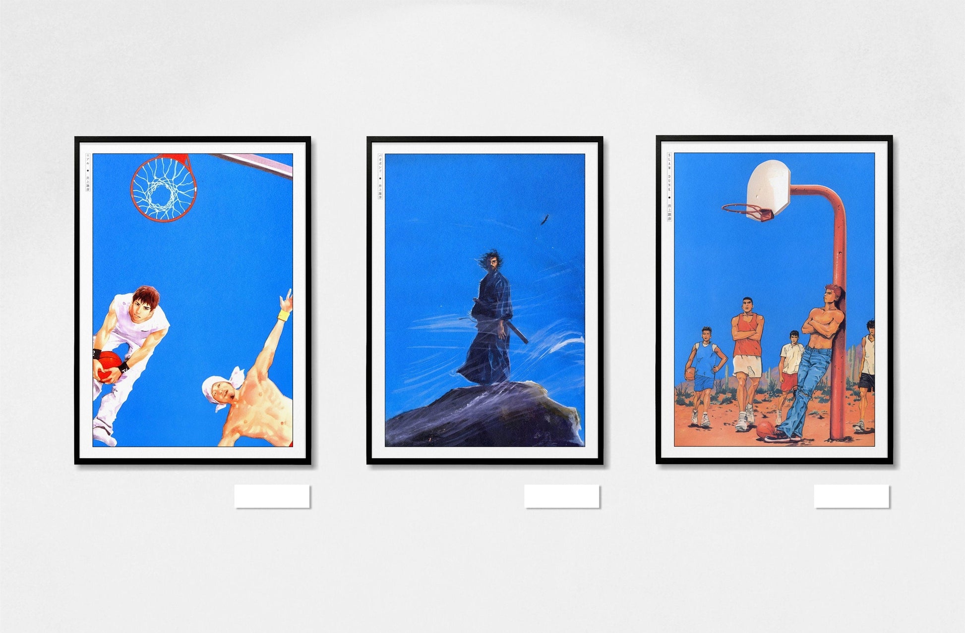 Bring your walls to life with the Set of 3 Takehiko Inoue manga wall art and posters. Shop now to add iconic manga prints to your collection!