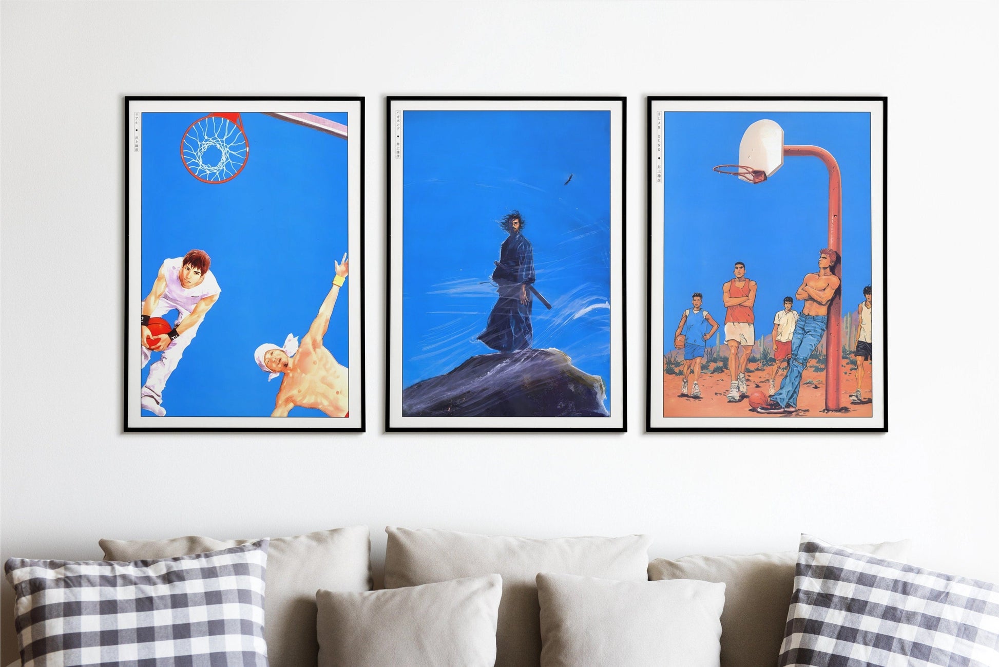 Bring your walls to life with the Set of 3 Takehiko Inoue manga wall art and posters. Shop now to add iconic manga prints to your collection!