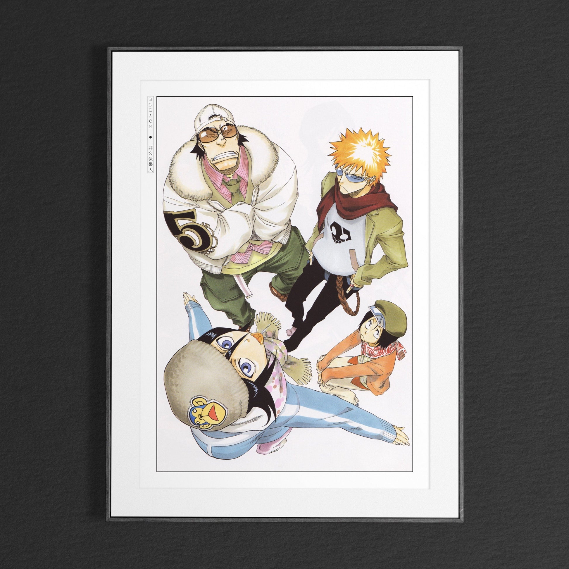 Explore the world of soul reapers and hollow battles with our striking anime wall art, capturing the intense action and emotions from this iconic manga series.