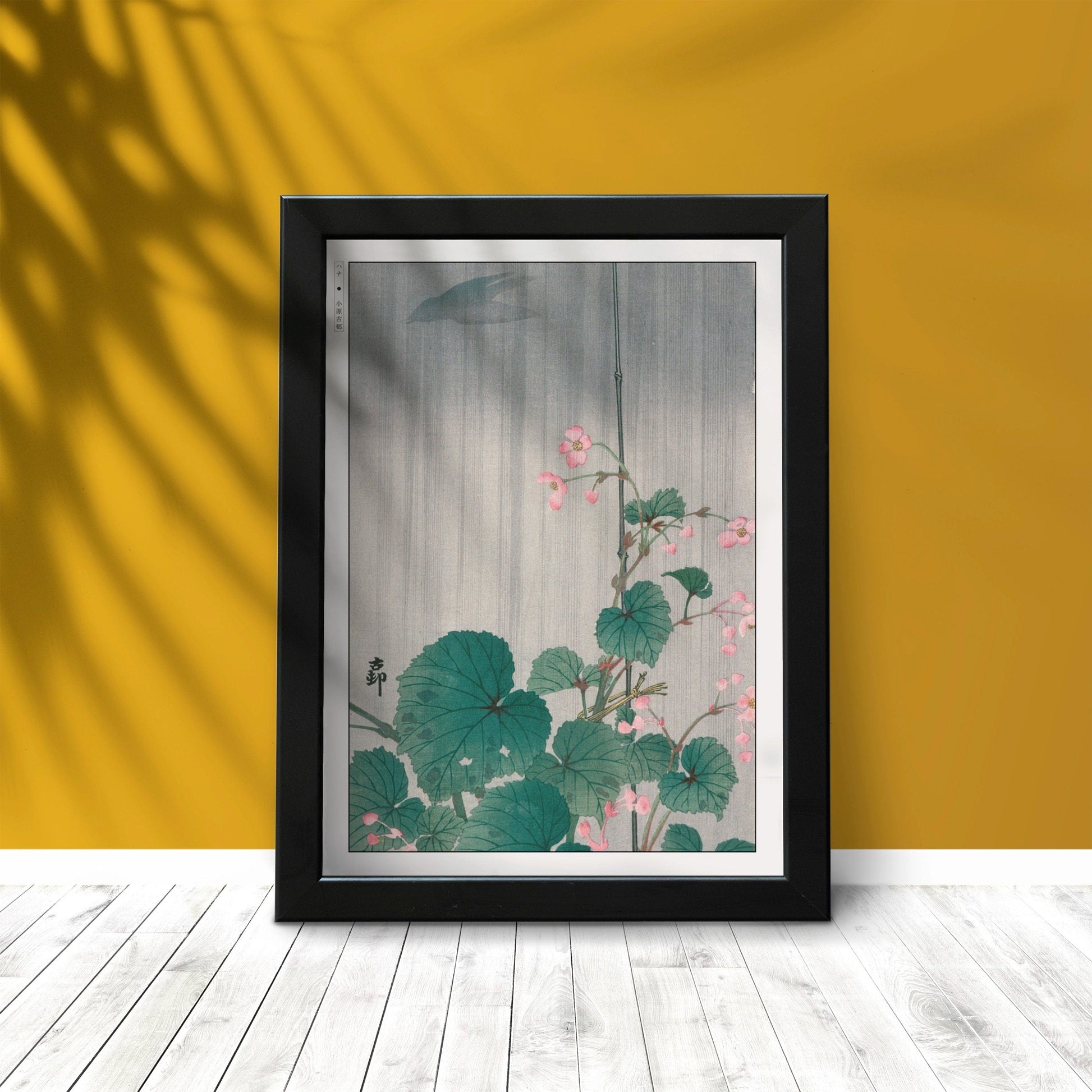 Enhance your home with Ohara Koson's floral Ukiyo-e prints, showcasing the beauty of nature and the rich tradition of Japanese artistry.