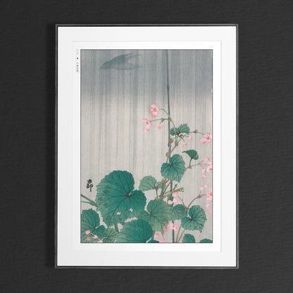 Enhance your home with Ohara Koson's floral Ukiyo-e prints, showcasing the beauty of nature and the rich tradition of Japanese artistry.