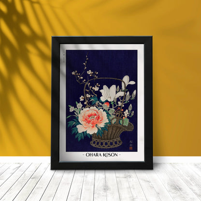 The Ohara Koson Ukiyo-E collection features exquisite floral prints that bring natureÕs delicate beauty into your space, offering a touch of Japanese elegance.