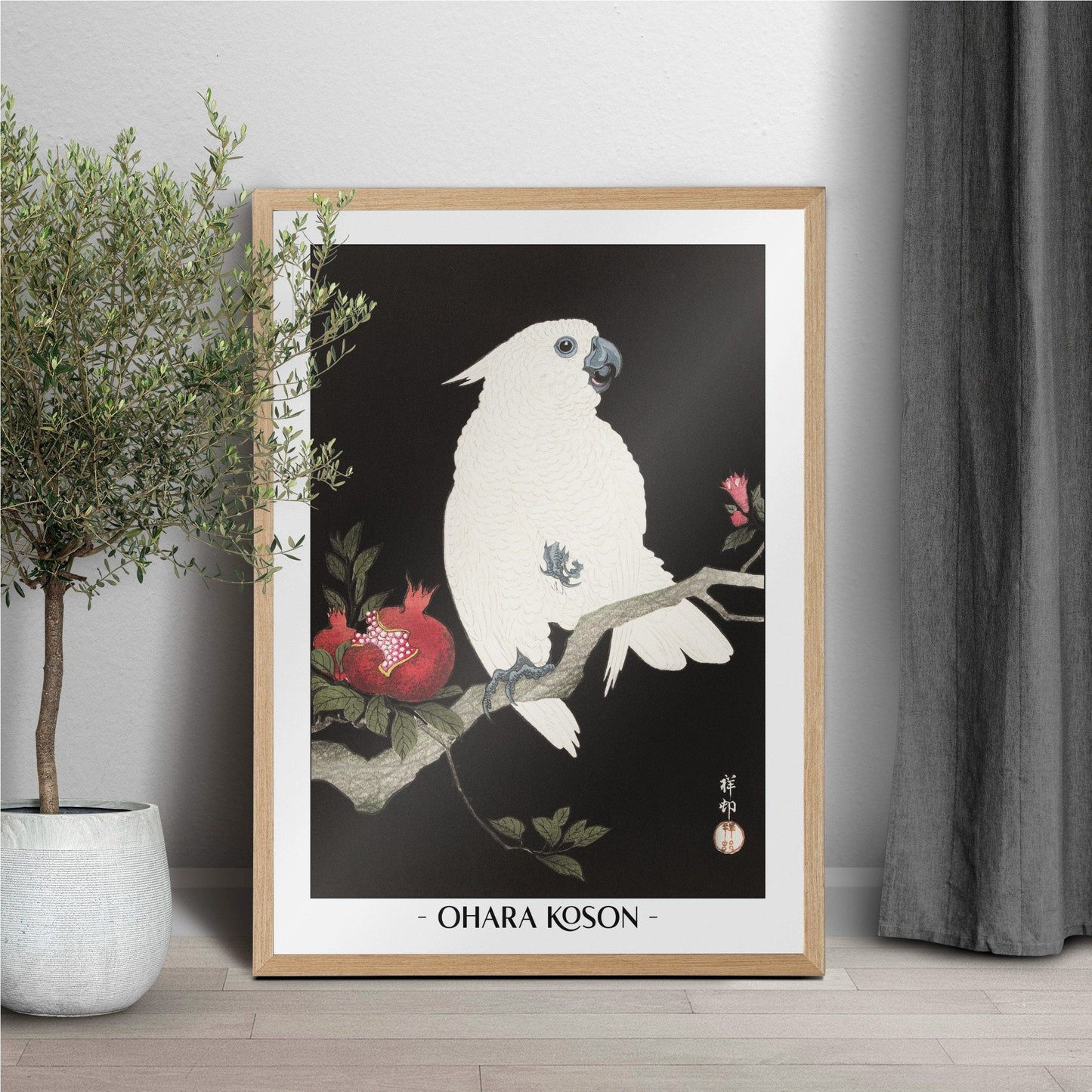 Elevate your decor with Ohara Koson's bird art prints, showcasing the grace of nature and the timeless charm of traditional Japanese Ukiyo-e craftsmanship.