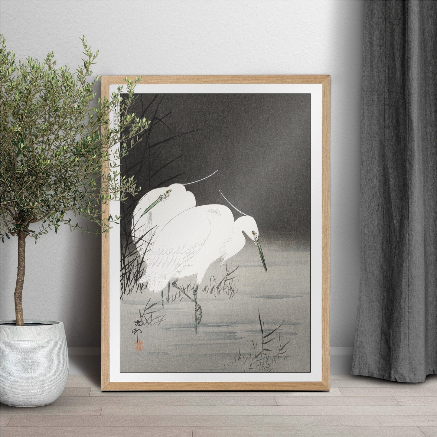 Ohara Koson's bird art prints capture the elegance of nature with intricate details and vibrant colors, adding a touch of Japanese artistry to your home