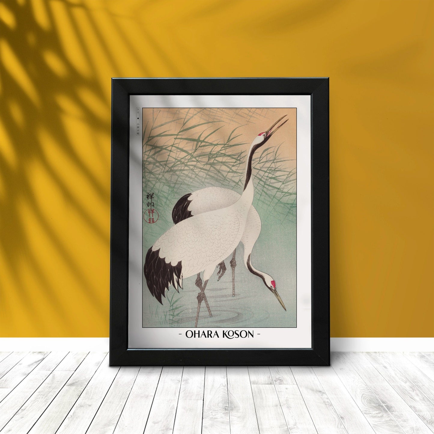 Elevate your decor with Ohara Koson's bird art prints, showcasing the grace of nature and the timeless charm of traditional Japanese Ukiyo-e craftsmanship.