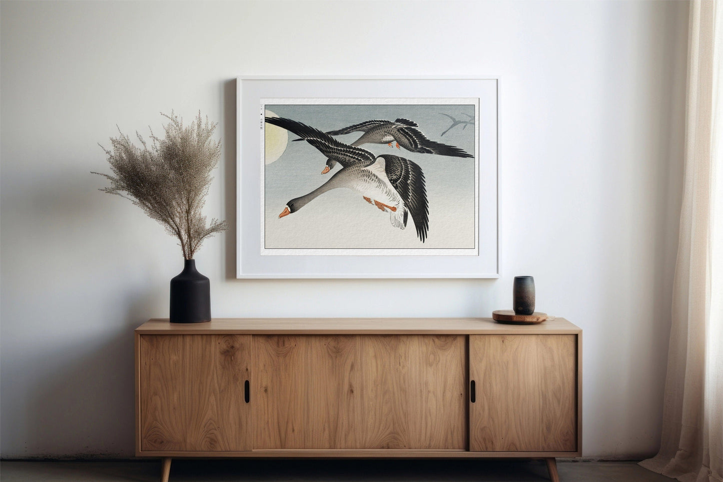 Ohara Koson's bird art prints capture the elegance of nature with intricate details and vibrant colors, adding a touch of Japanese artistry to your home