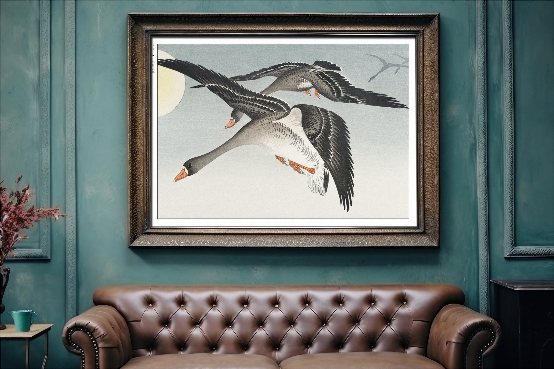 Ohara Koson's bird art prints capture the elegance of nature with intricate details and vibrant colors, adding a touch of Japanese artistry to your home