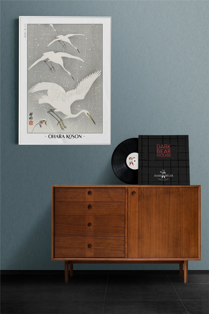 Elevate your decor with Ohara Koson's bird art prints, showcasing the grace of nature and the timeless charm of traditional Japanese Ukiyo-e craftsmanship.