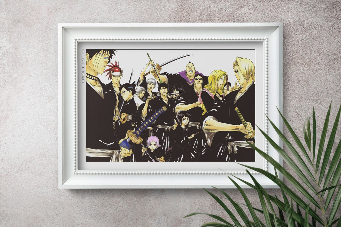 Explore the world of soul reapers and hollow battles with our striking anime wall art, capturing the intense action and emotions from this iconic manga series.