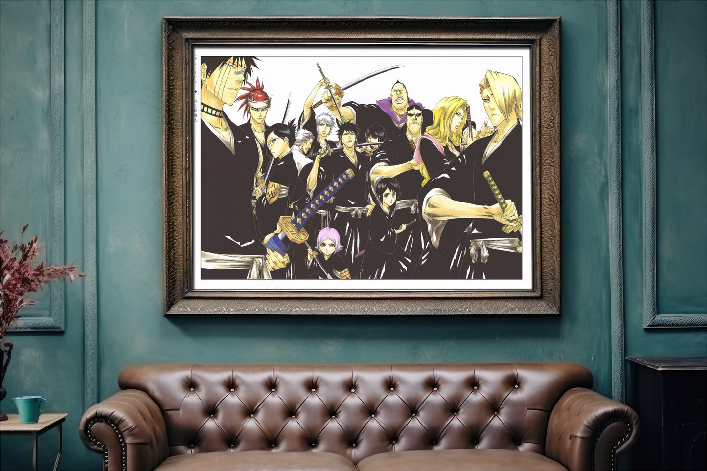 Explore the world of soul reapers and hollow battles with our striking anime wall art, capturing the intense action and emotions from this iconic manga series.