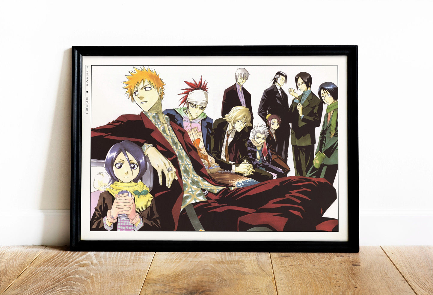 Explore the world of soul reapers and hollow battles with our striking anime wall art, capturing the intense action and emotions from this iconic manga series.