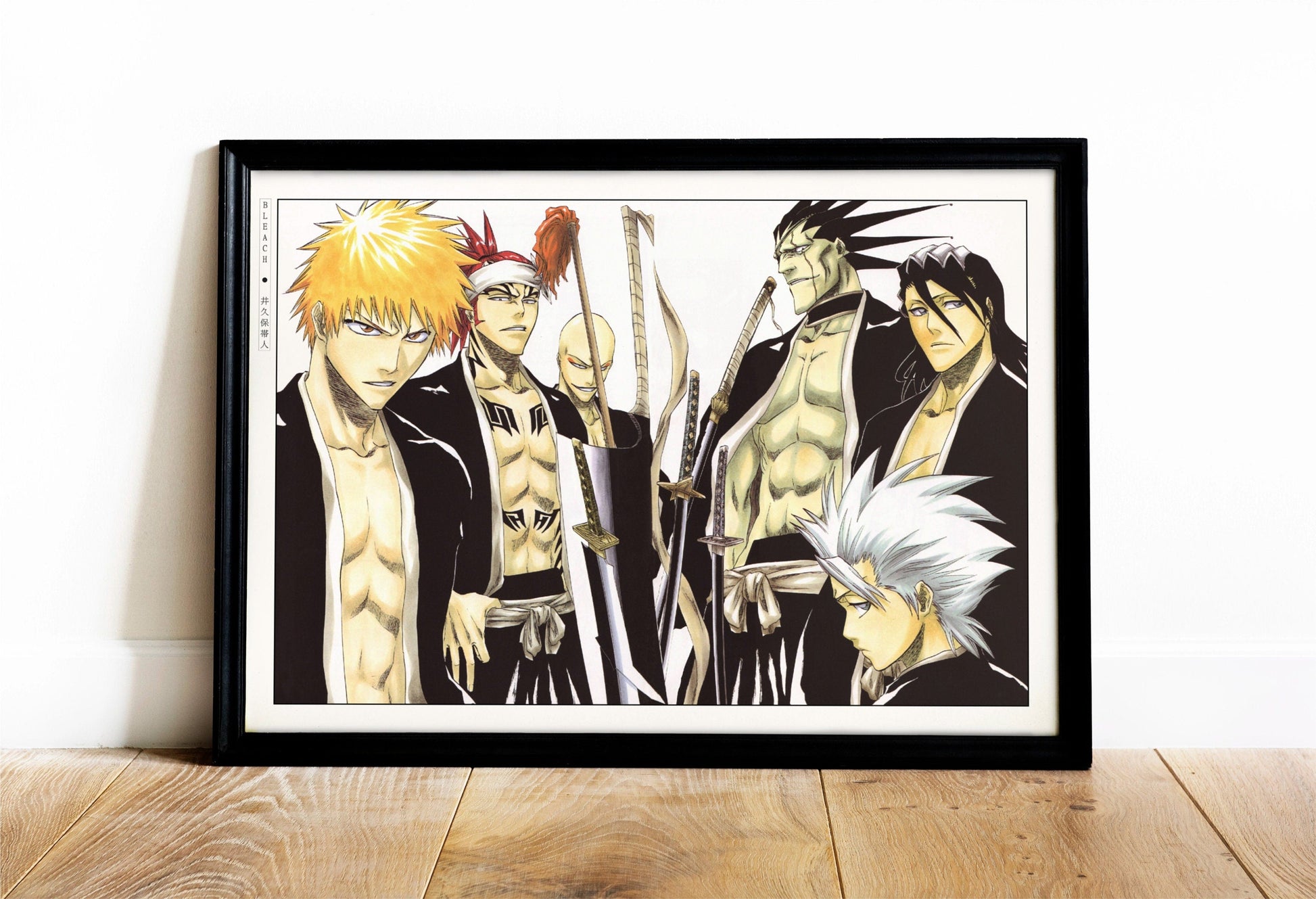 Explore the world of soul reapers and hollow battles with our striking anime wall art, capturing the intense action and emotions from this iconic manga series.